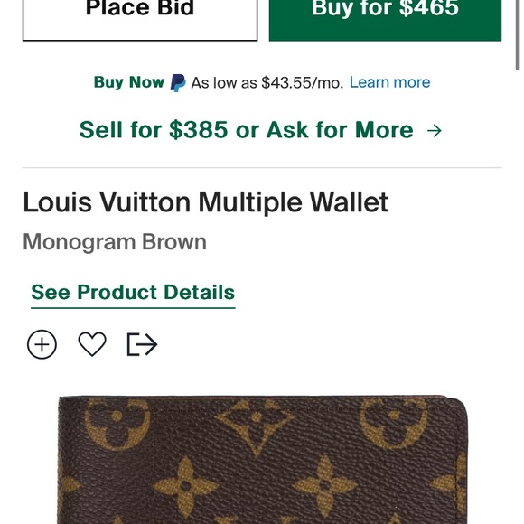 Louis Vuitton Multiple Wallet - Picture 5 of 16
